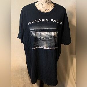 Niagara Falls Graphic Black L/XL T Shirt